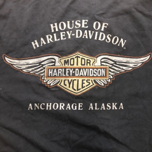 harley davidson old dudes ride harder made in the usa graphic t shirt - Picture 8 of 8